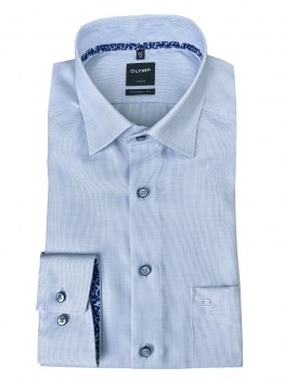 1. overhemd Olymp online bestellen lichtblauw
